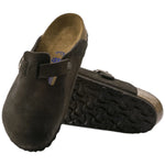 Boston Soft Footbed Suede Leather Birkenstock