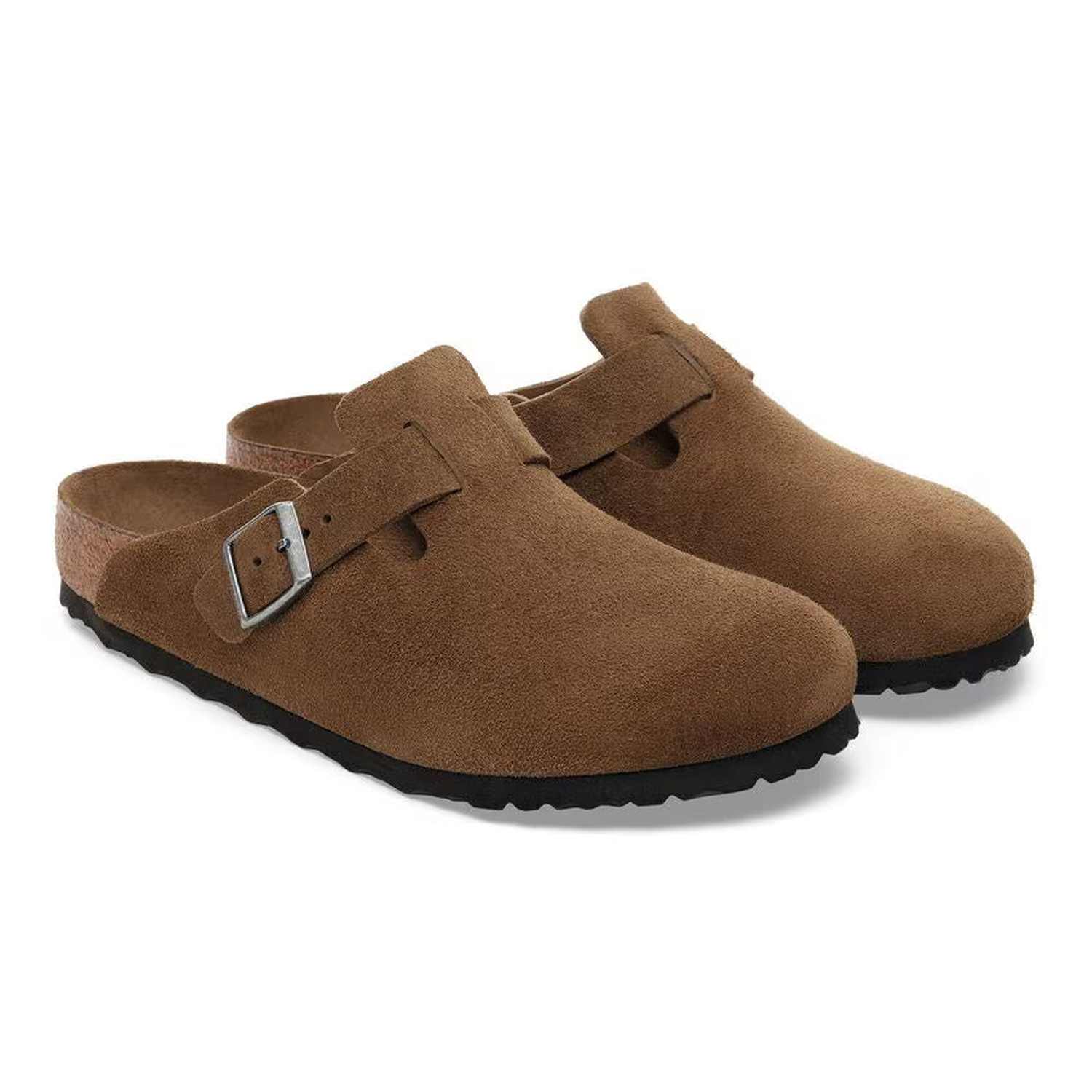 Boston Soft Footbed Suede Leather Birkenstock