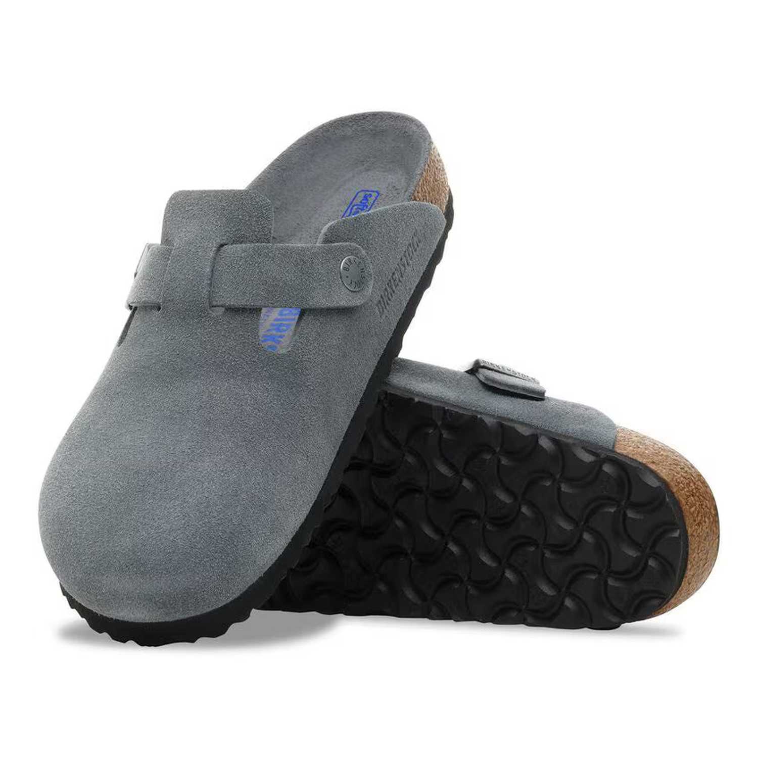 Boston Soft Footbed Suede Leather Birkenstock