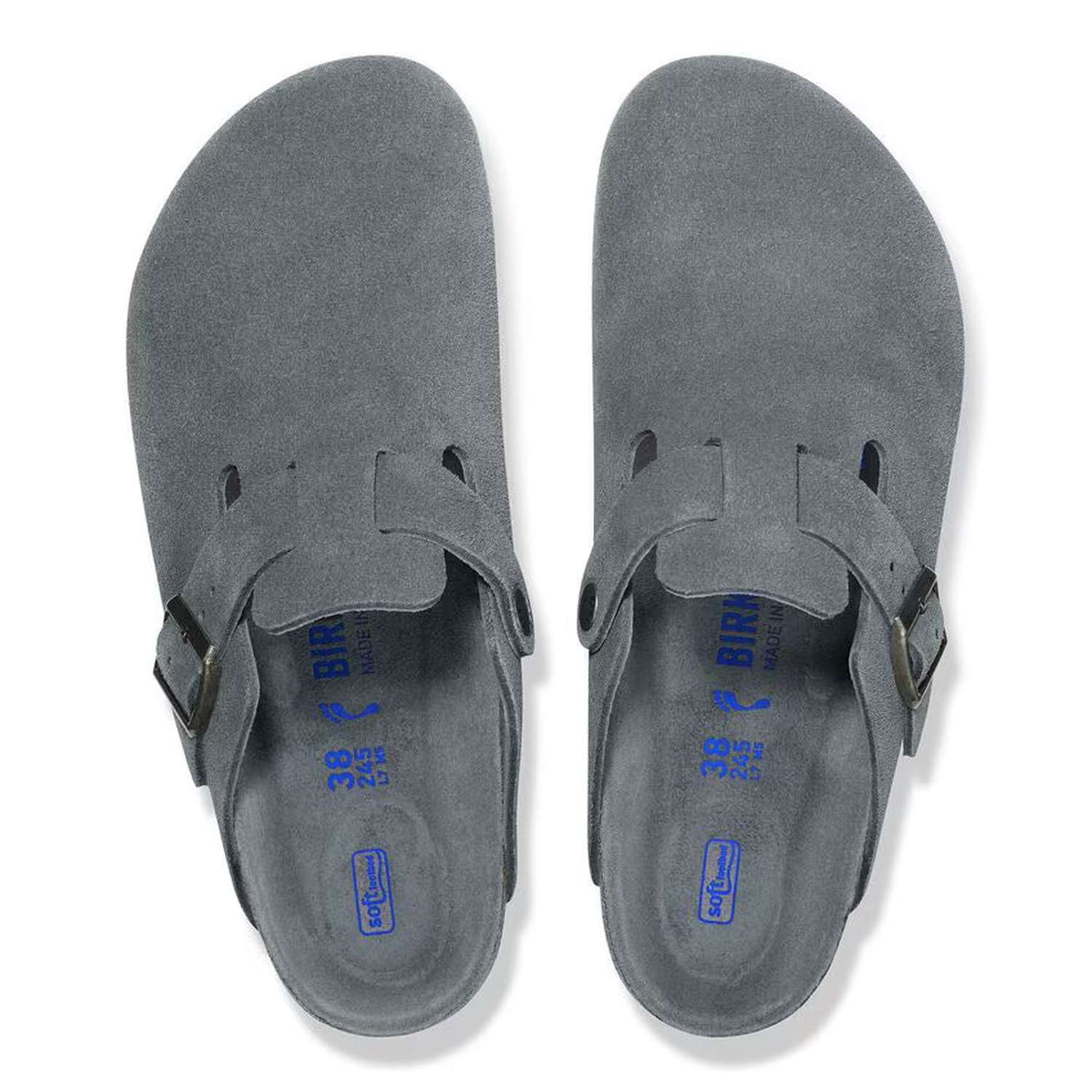 Boston Soft Footbed Suede Leather Birkenstock