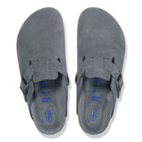 Boston Soft Footbed Suede Leather Birkenstock