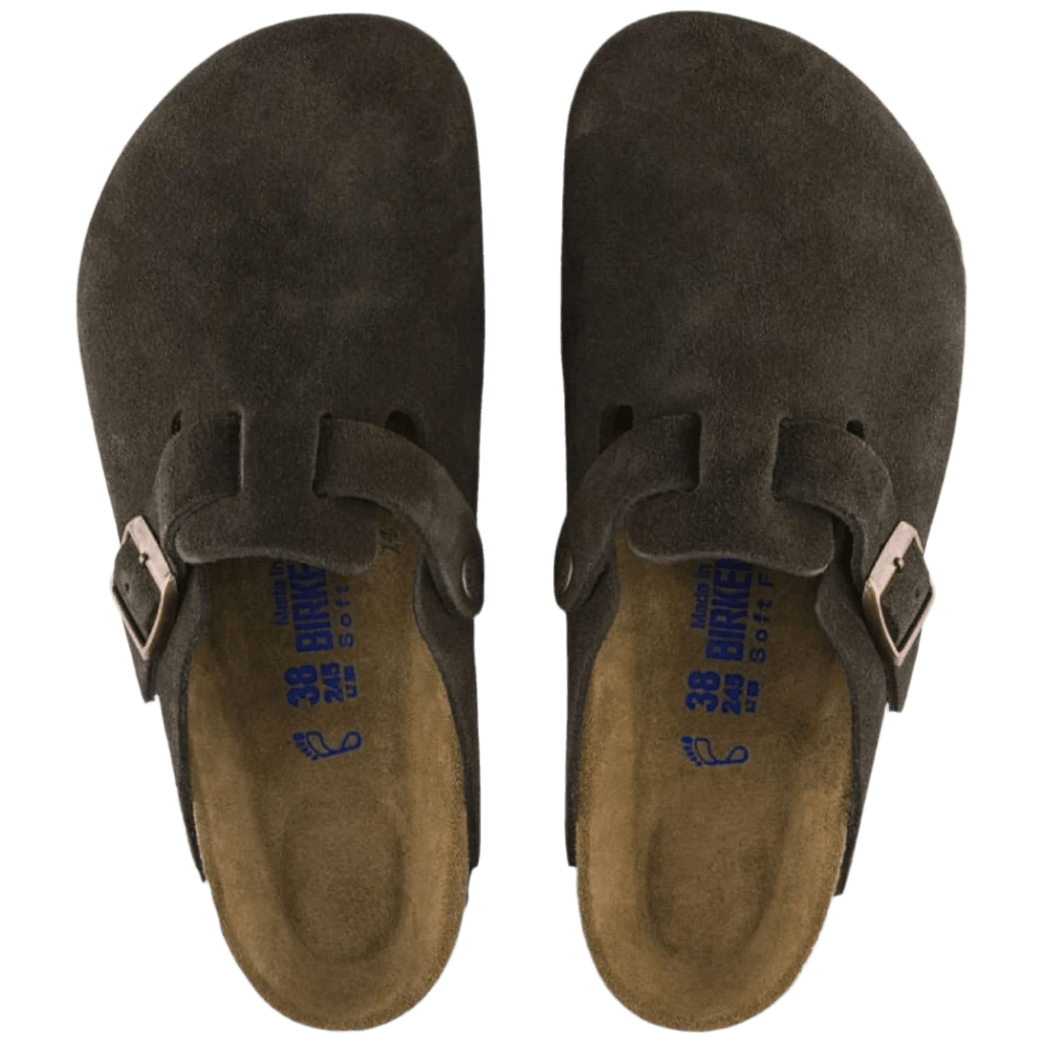 Boston Soft Footbed Suede Leather Birkenstock