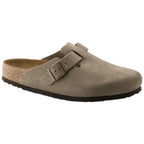 Boston Soft Footbed Suede Leather Birkenstock - TAUPE / 35
