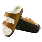 Women’s Arizona Shearling Suede Leather Birkenstock