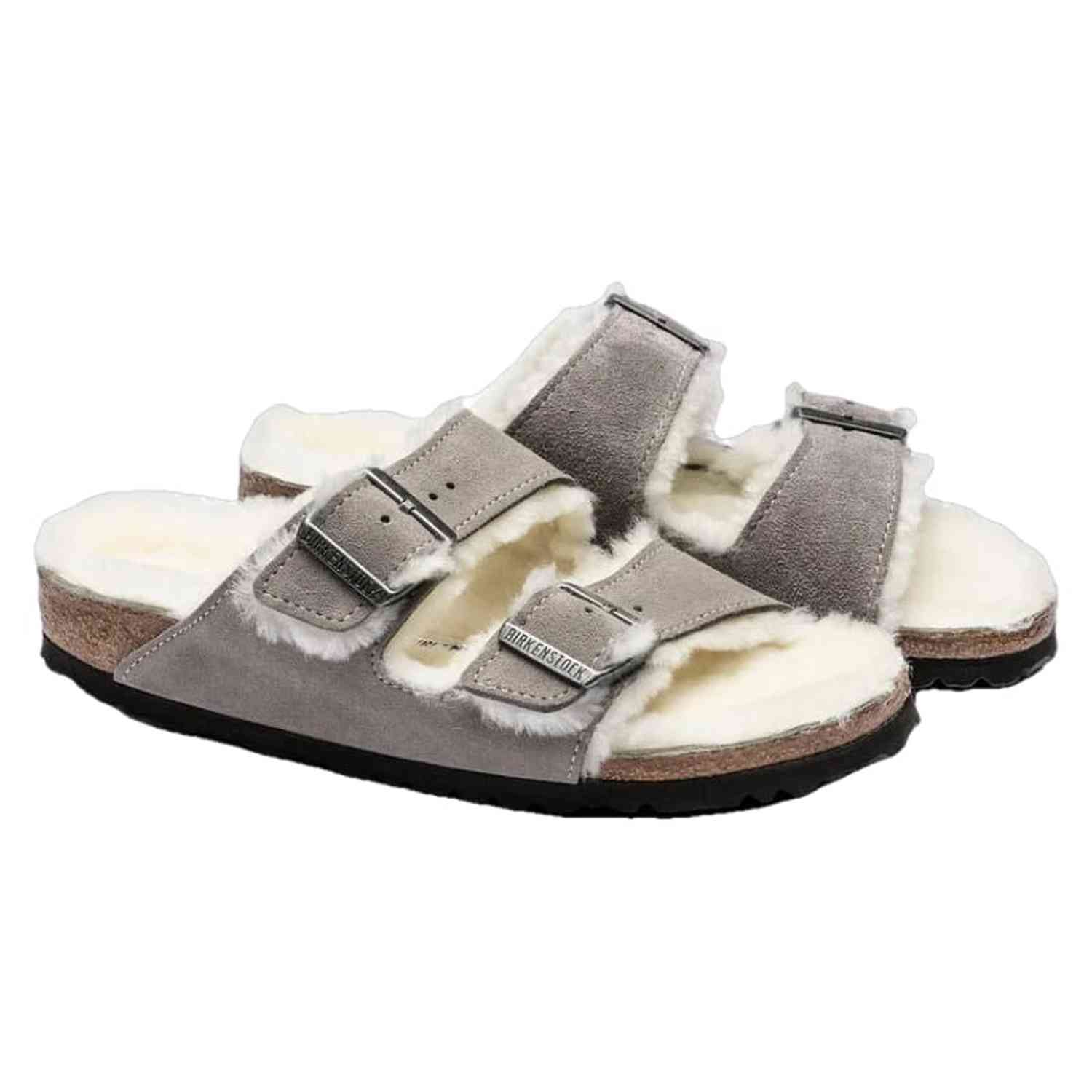 Women’s Arizona Shearling Suede Leather Birkenstock