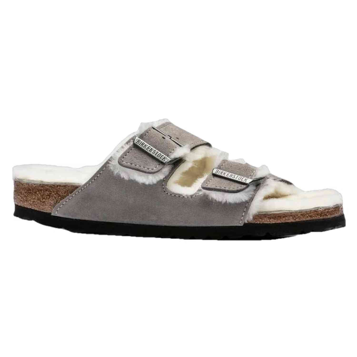 Women’s Arizona Shearling Suede Leather Birkenstock