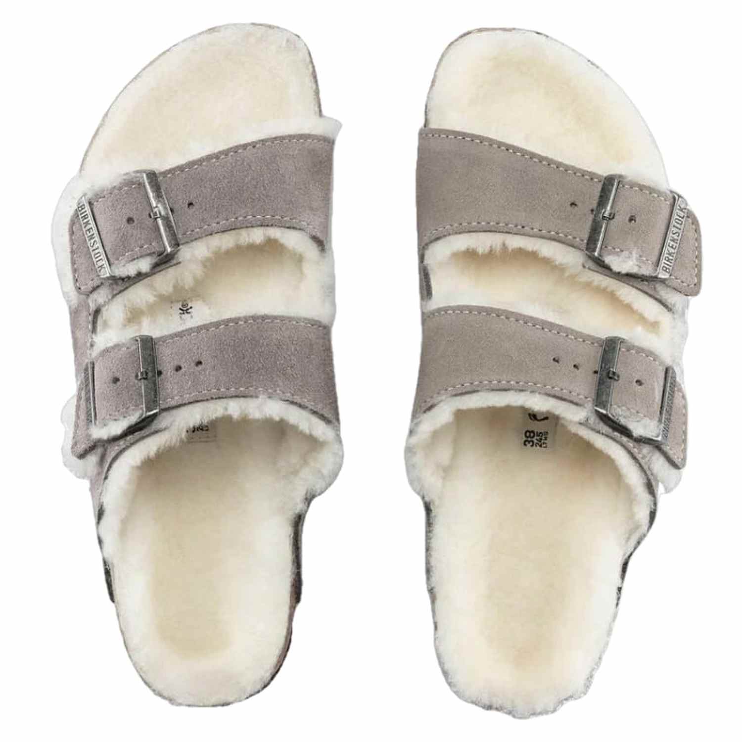 Women’s Arizona Shearling Suede Leather Birkenstock
