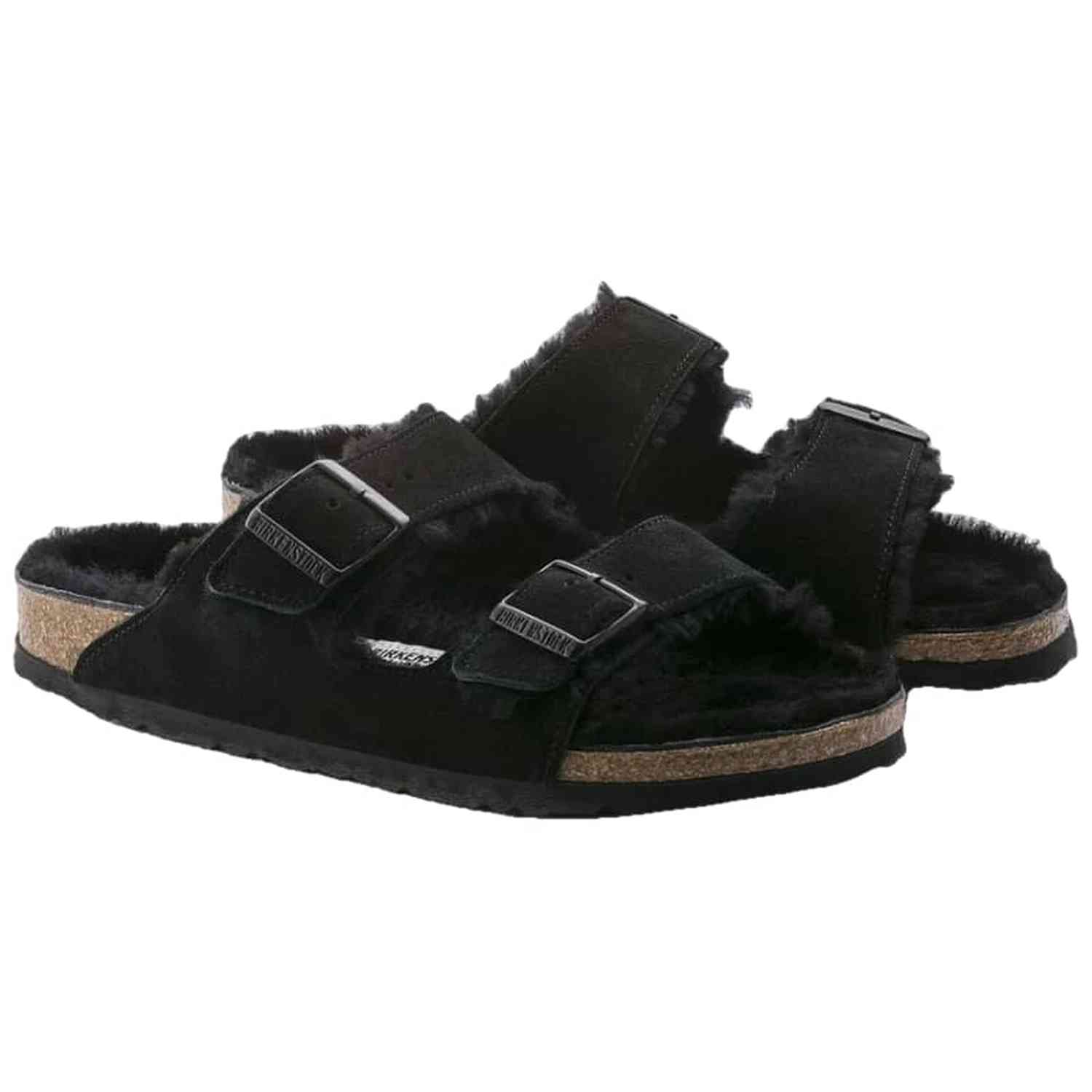 Women’s Arizona Shearling Suede Leather Birkenstock