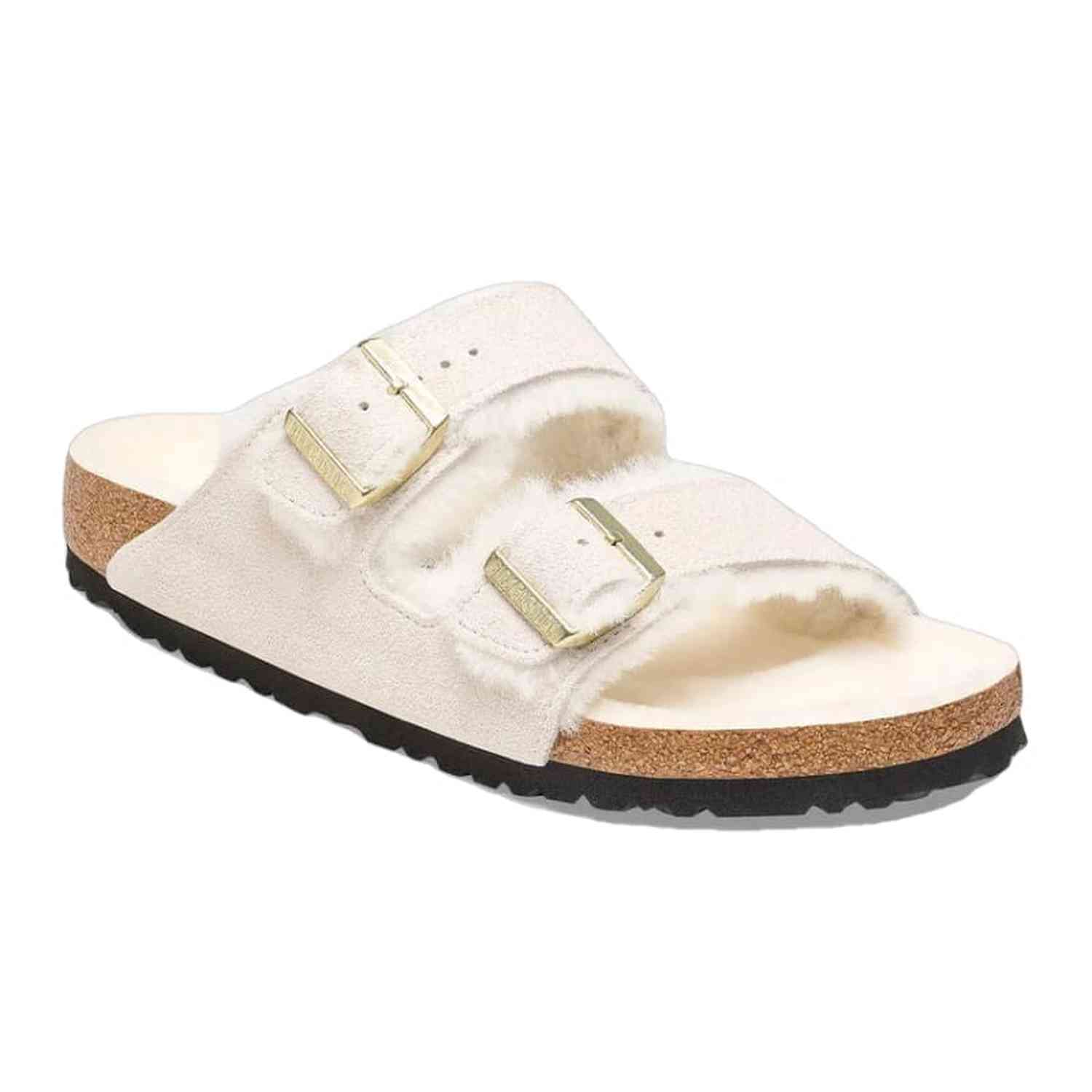 Women’s Arizona Shearling Suede Leather Birkenstock