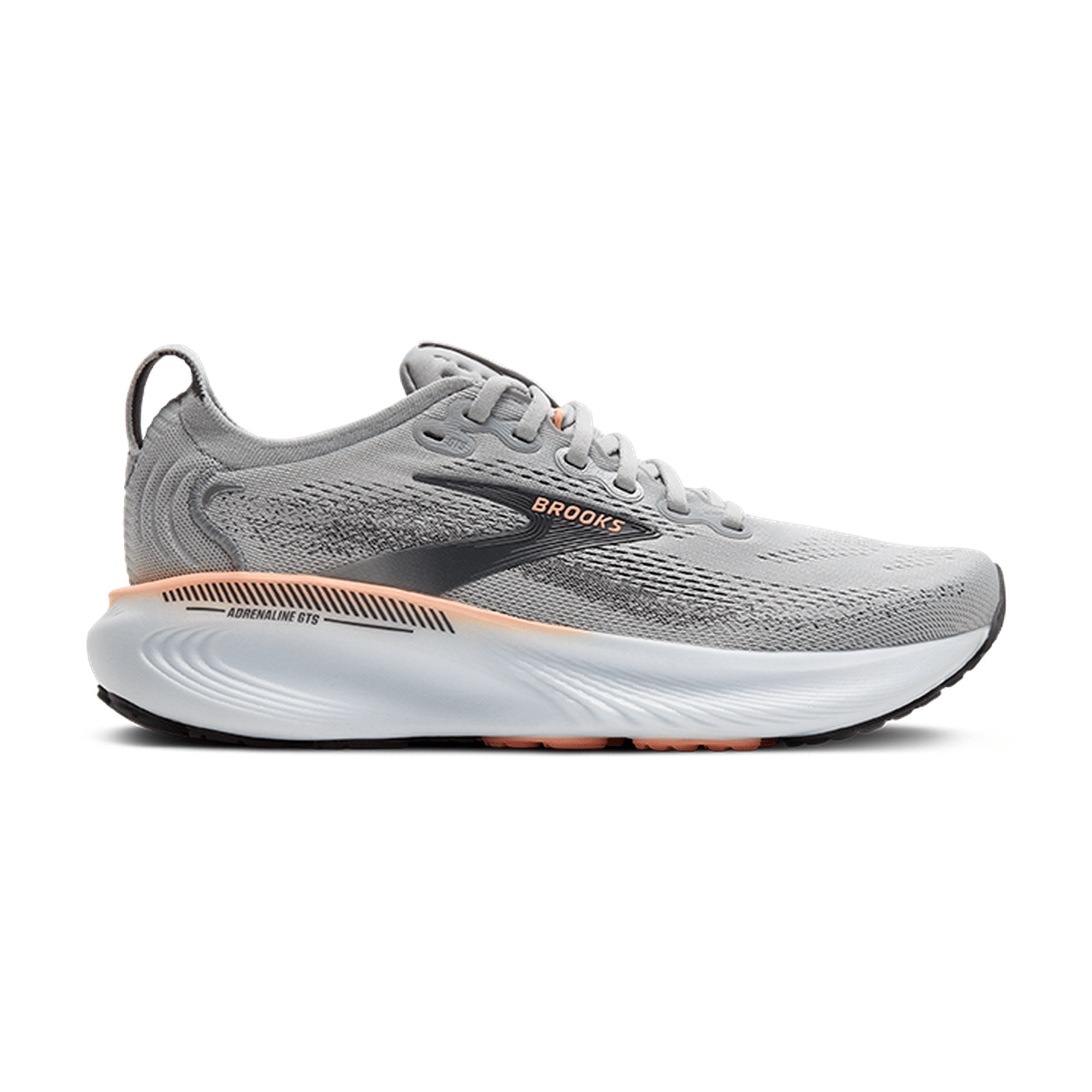 Women’s Adrenaline GTS 25 Brooks Running - GREY|BLACKENED