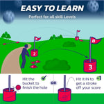 BucketGolf 6 Hole Bundle + 2 RH Clubs