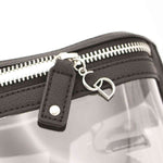 Belt Bag UGA Capri Designs - CLEAR|BLACK ACCENT
