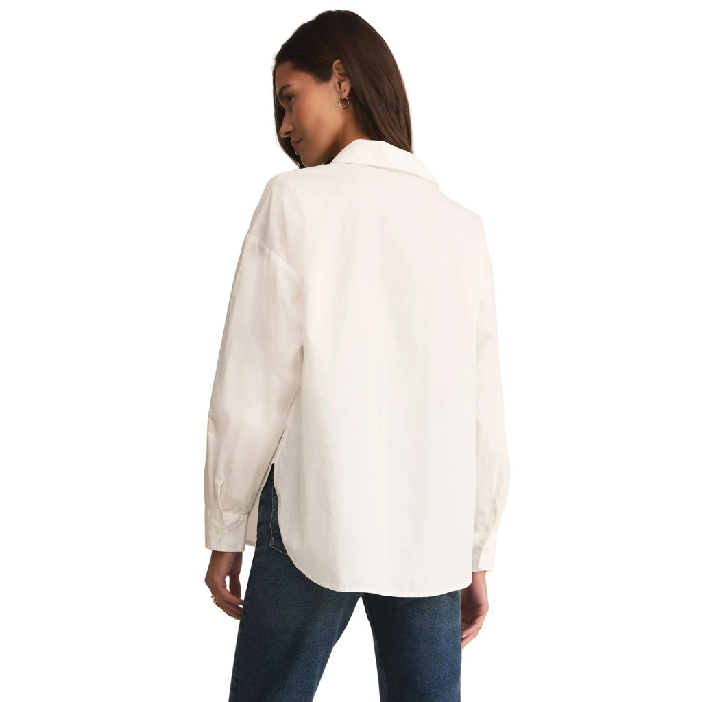 Women’s Elevated Relaxed Poplin Shirt Z Supply