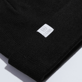 The FLT Recycled Polylana Knit Beanie Coal Headwear