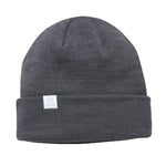 The FLT Recycled Polylana Knit Beanie Coal Headwear
