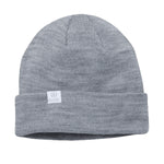 The FLT Recycled Polylana Knit Beanie Coal Headwear