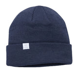 The FLT Recycled Polylana Knit Beanie Coal Headwear - NAVY