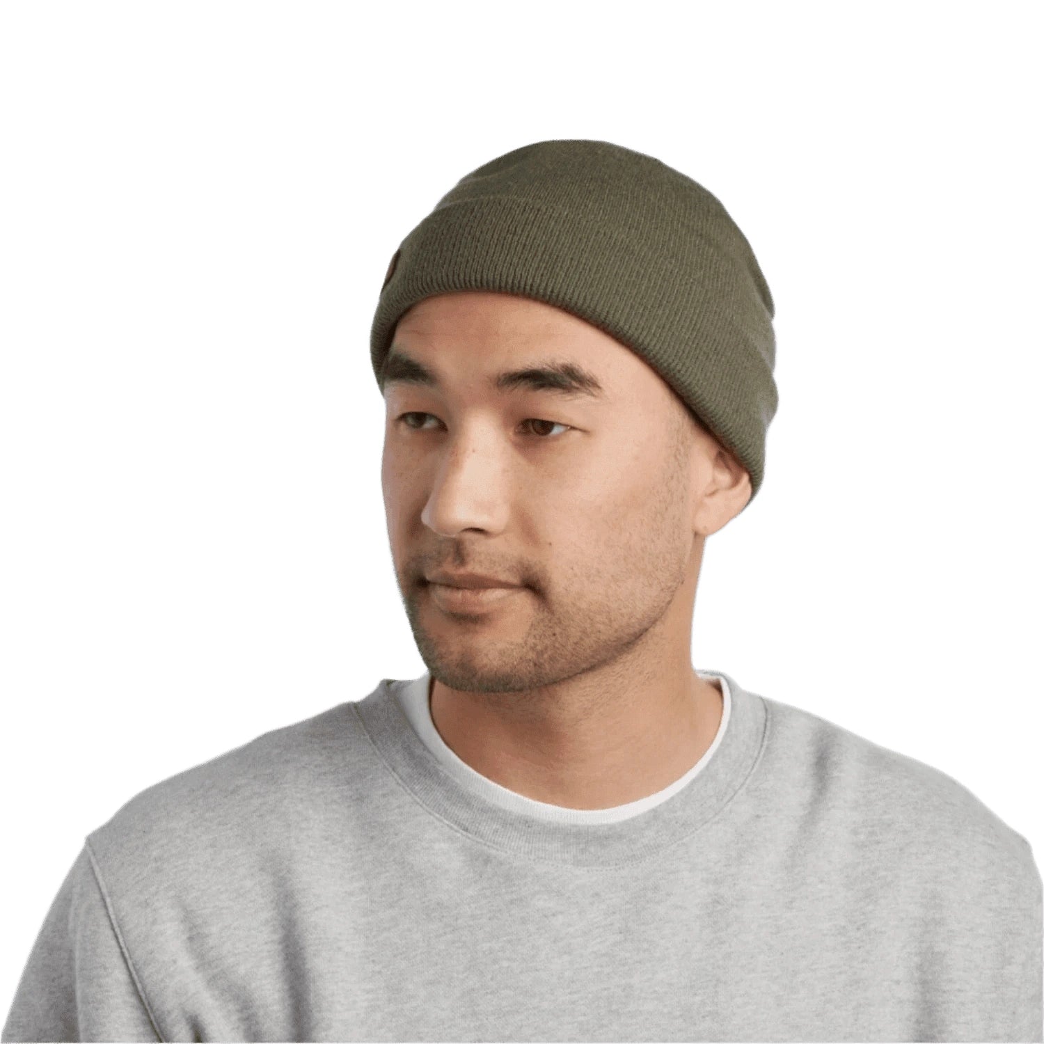 The Harbor Rib Knit Fisherman Beanie Coal Headwear