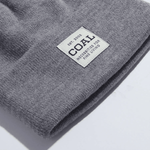 The Uniform Mid Recycled Knit Cuff Beanie Coal Headwear