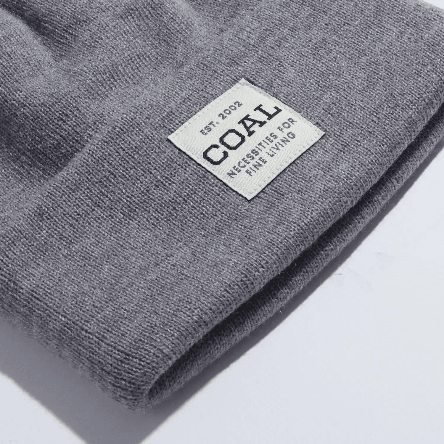 The Uniform Mid Recycled Knit Cuff Beanie Coal Headwear