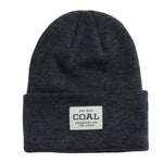 The Uniform Mid Recycled Knit Cuff Beanie Coal Headwear