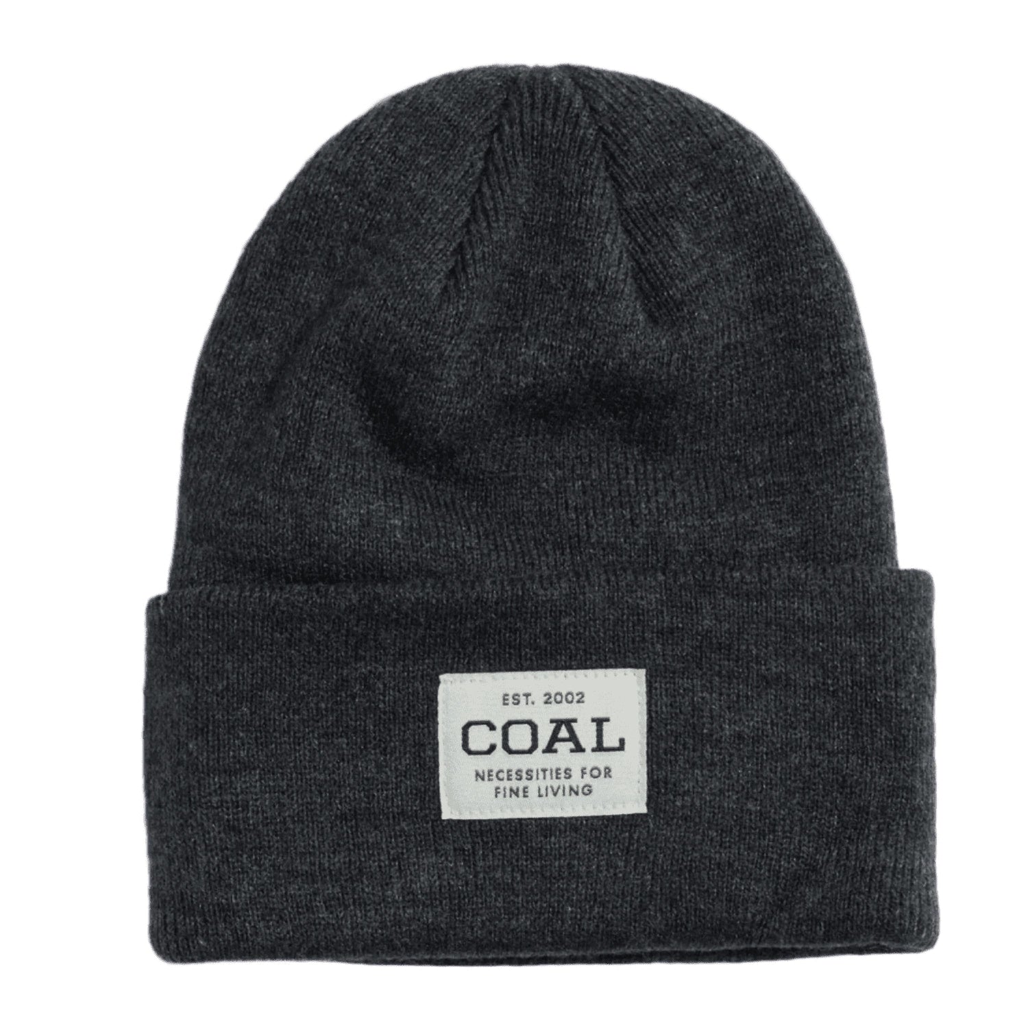 The Uniform Mid Recycled Knit Cuff Beanie Coal Headwear