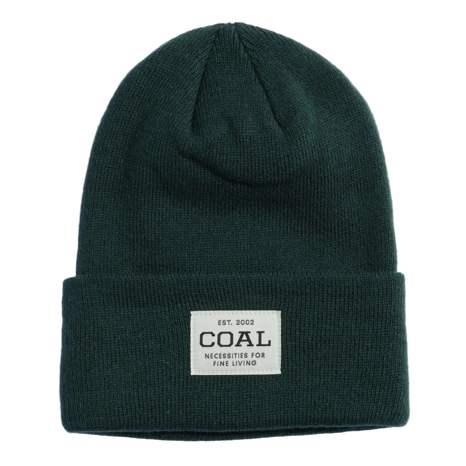 The Uniform Mid Recycled Knit Cuff Beanie Coal Headwear