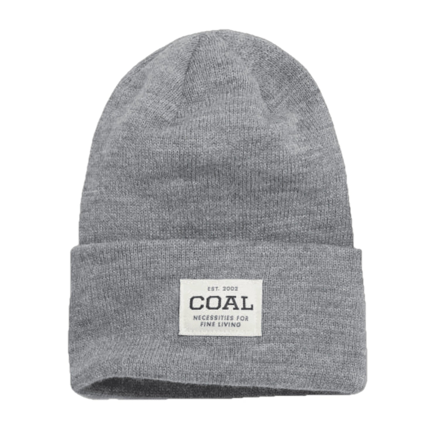 The Uniform Mid Recycled Knit Cuff Beanie Coal Headwear