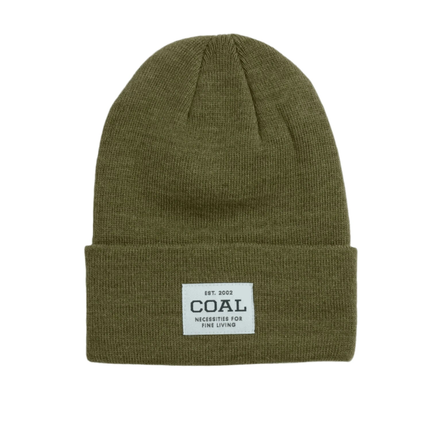The Uniform Mid Recycled Knit Cuff Beanie Coal Headwear