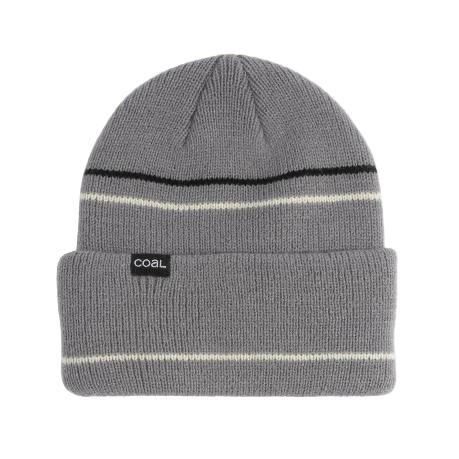 The Wayne Beanie Coal Headwear - GREY|BLACK