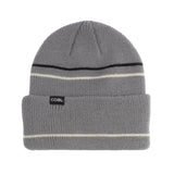 The Wayne Beanie Coal Headwear - GREY|BLACK