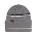 The Wayne Beanie Coal Headwear - GREY|BLACK