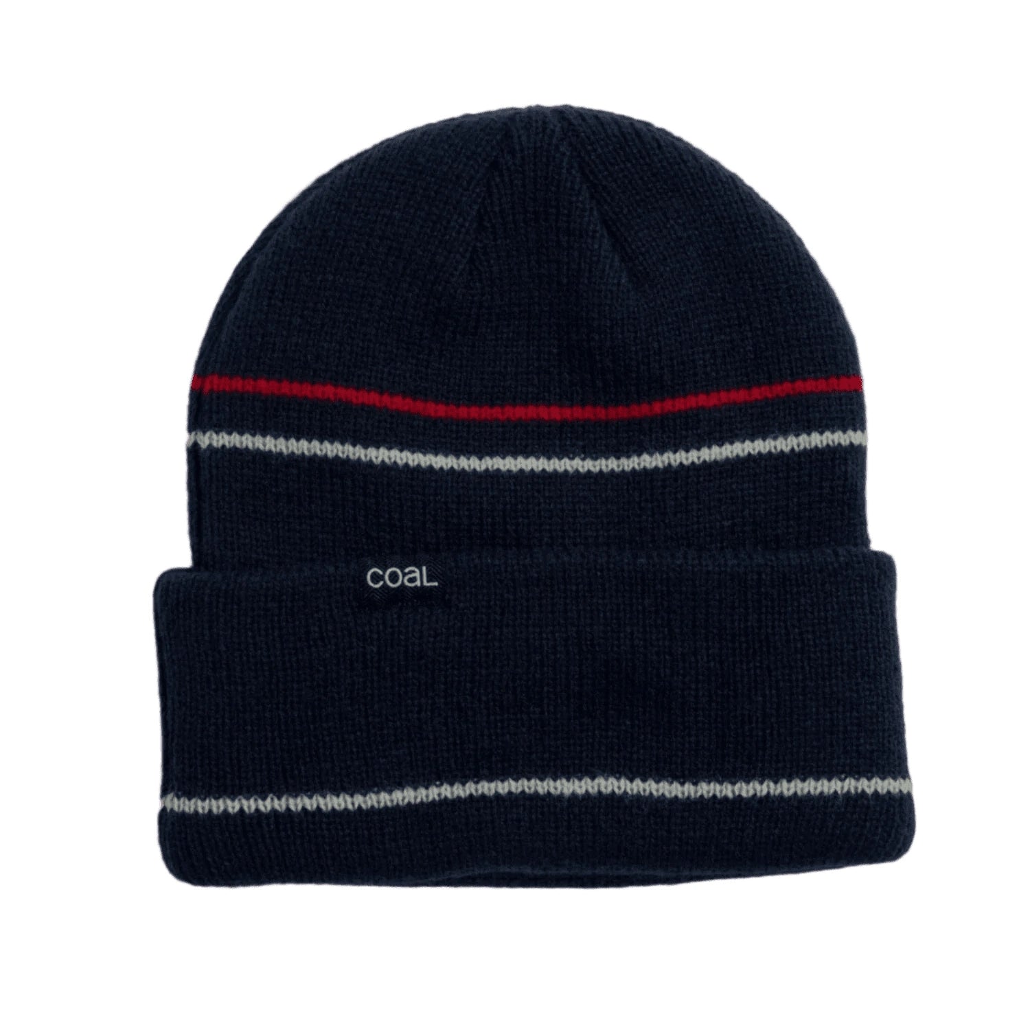 The Wayne Beanie Coal Headwear - NAVY|RED