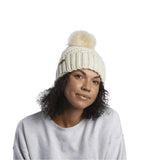 Women’s The Maizy Knit Faux Fur Pom Beanie Coal Headwear