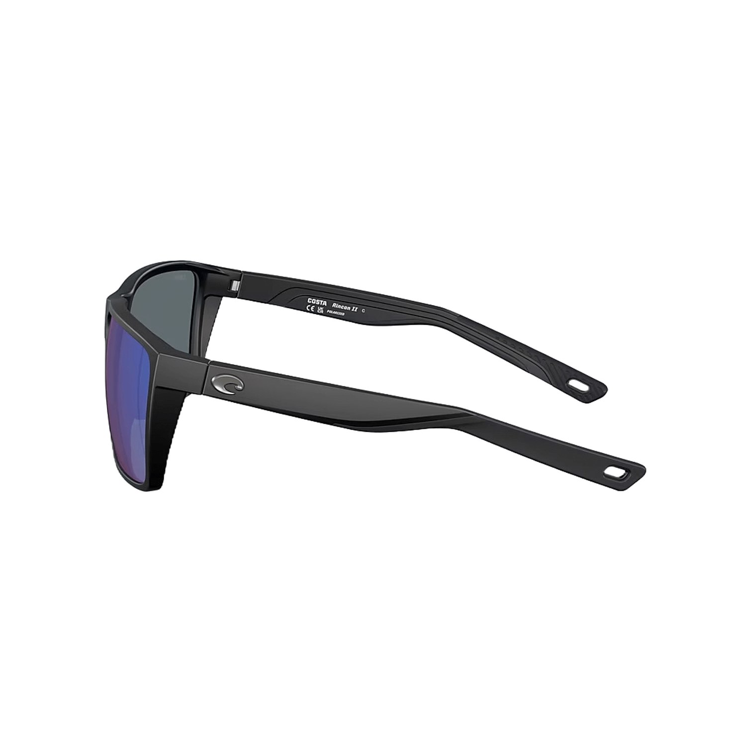 Rincon II | Matte Black Frame | Blue Mirror 580P Costa Del