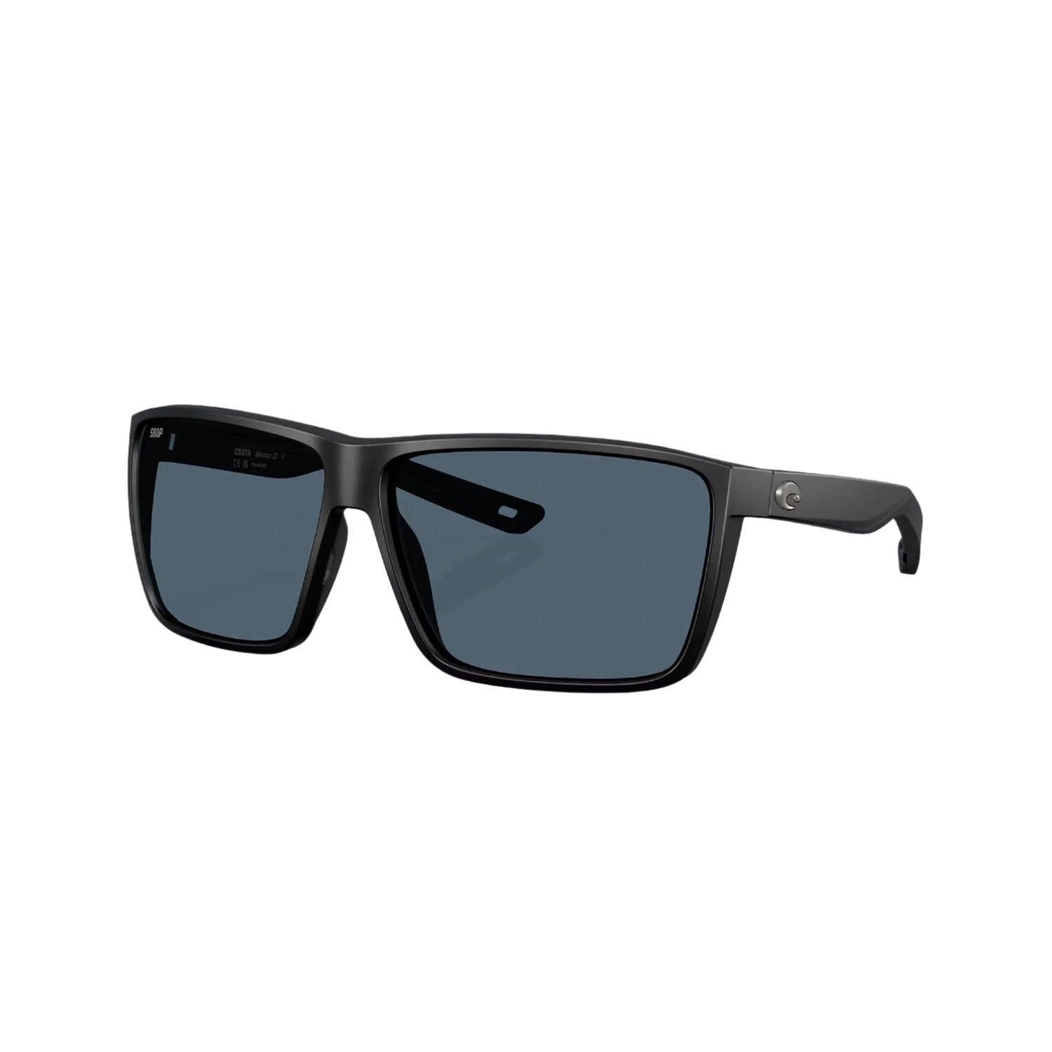 Rincon II: Matte Black Frame | Gray 580G Costa Del Mar