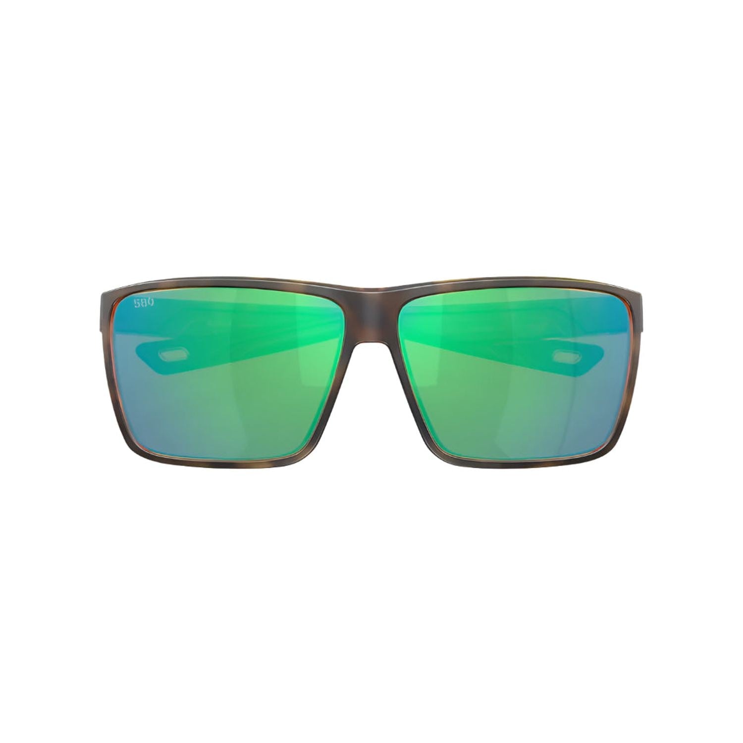 Rincon II: Matte Tortoise Frame | Green Mirror 580G Costa