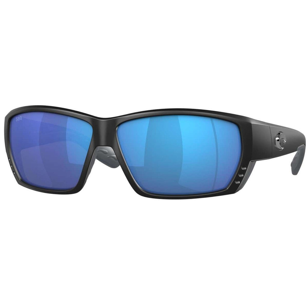 Tuna Alley: 11 Matte Black: Blue Mirror 580G Costa Del Mar