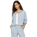 Women’s Erin Railroad Jacket Z Supply - SBT SEABOARD STRIPE