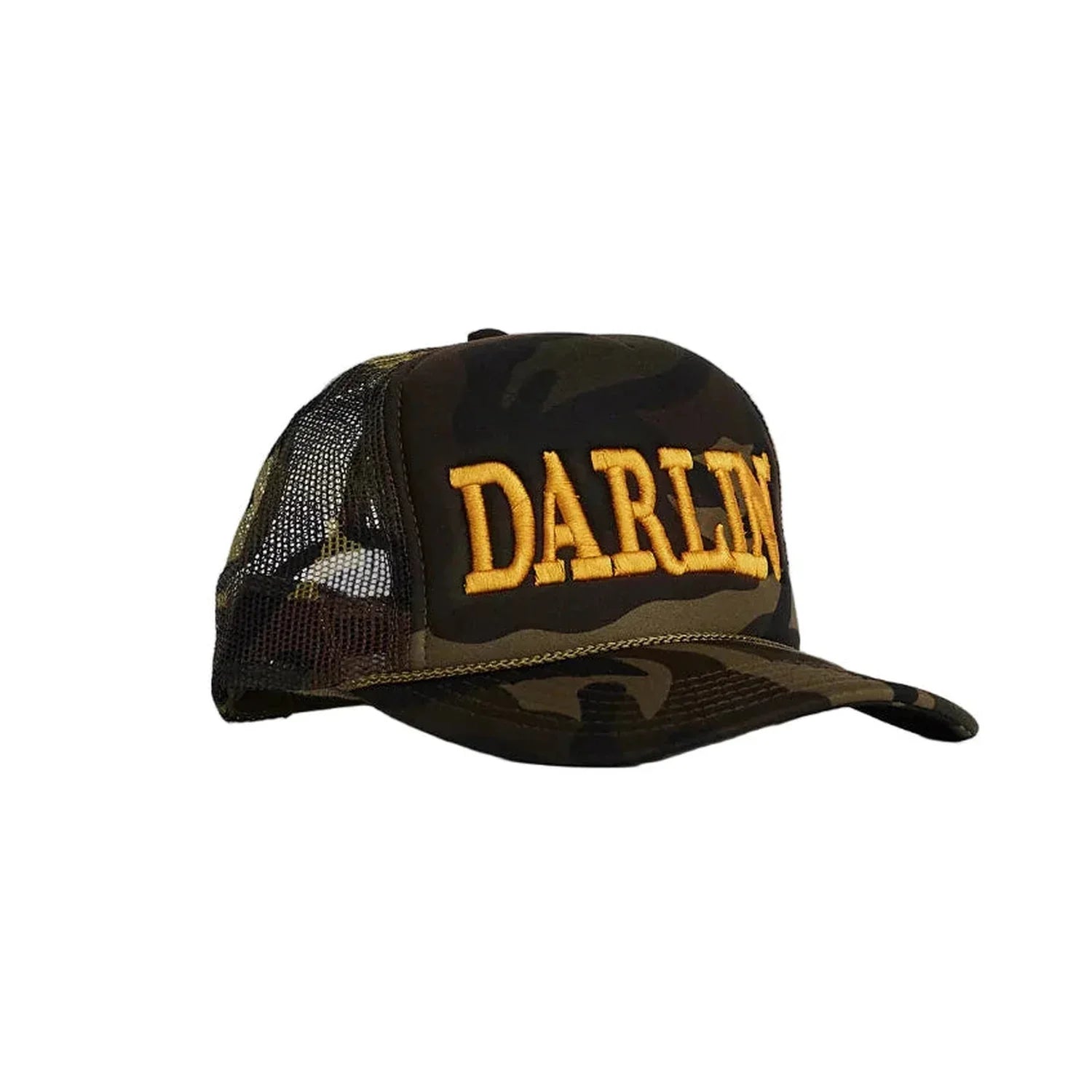 Women’s Darlin Trucker DARLIN’ - CAMO|YELLOW / OS