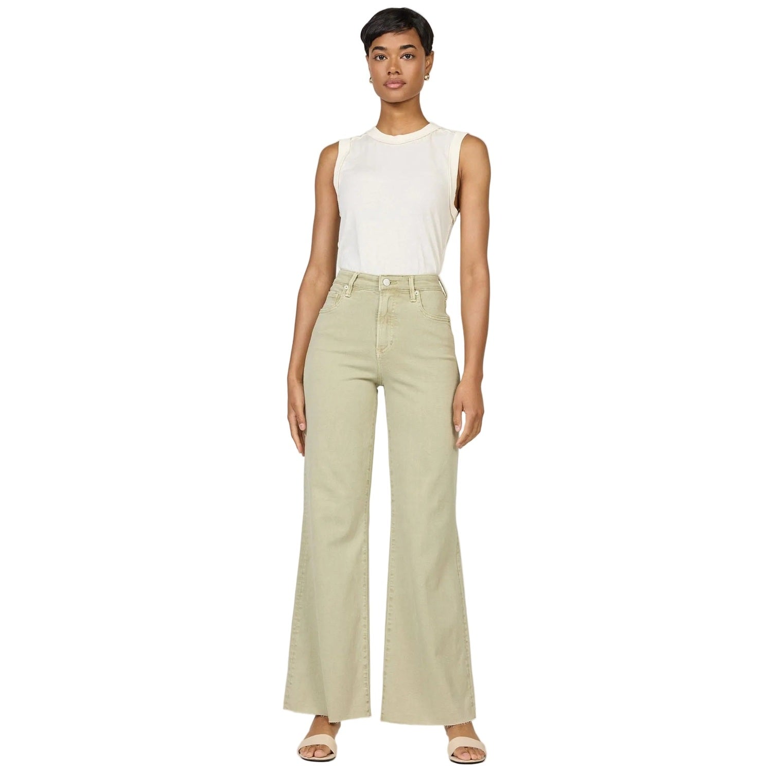 Women’s Fiona Super High Rise Wide Leg Jeans Dear John Denim