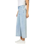 Women’s Audrey High Rise Wide Leg Cropped Jeans Dear John