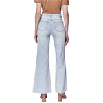 Women’s Fiona Super High Rise Wide Leg Jeans Dear John Denim
