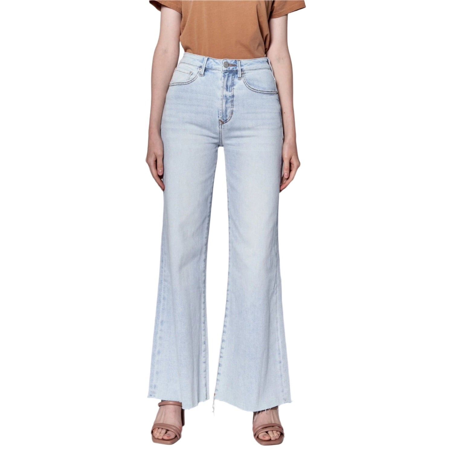 Women’s Fiona Super High Rise Wide Leg Jeans Dear John
