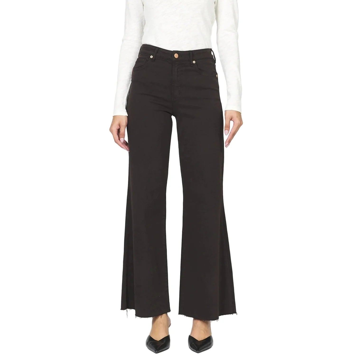 Women’s Fiona Super High Rise Wide Leg Jeans Dear John