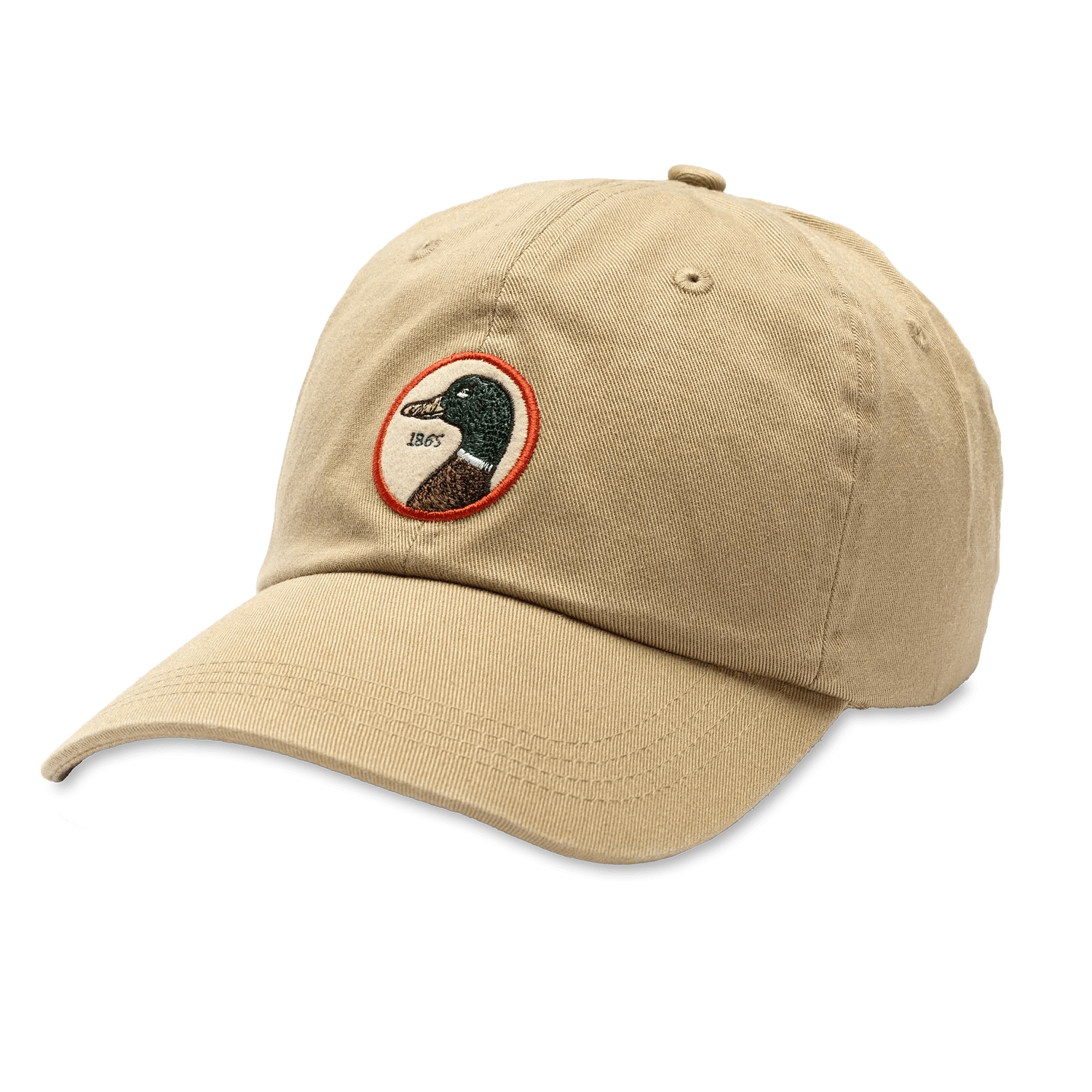 Circle Patch Twill Hat Duck Head - 034 KHAKI / OS