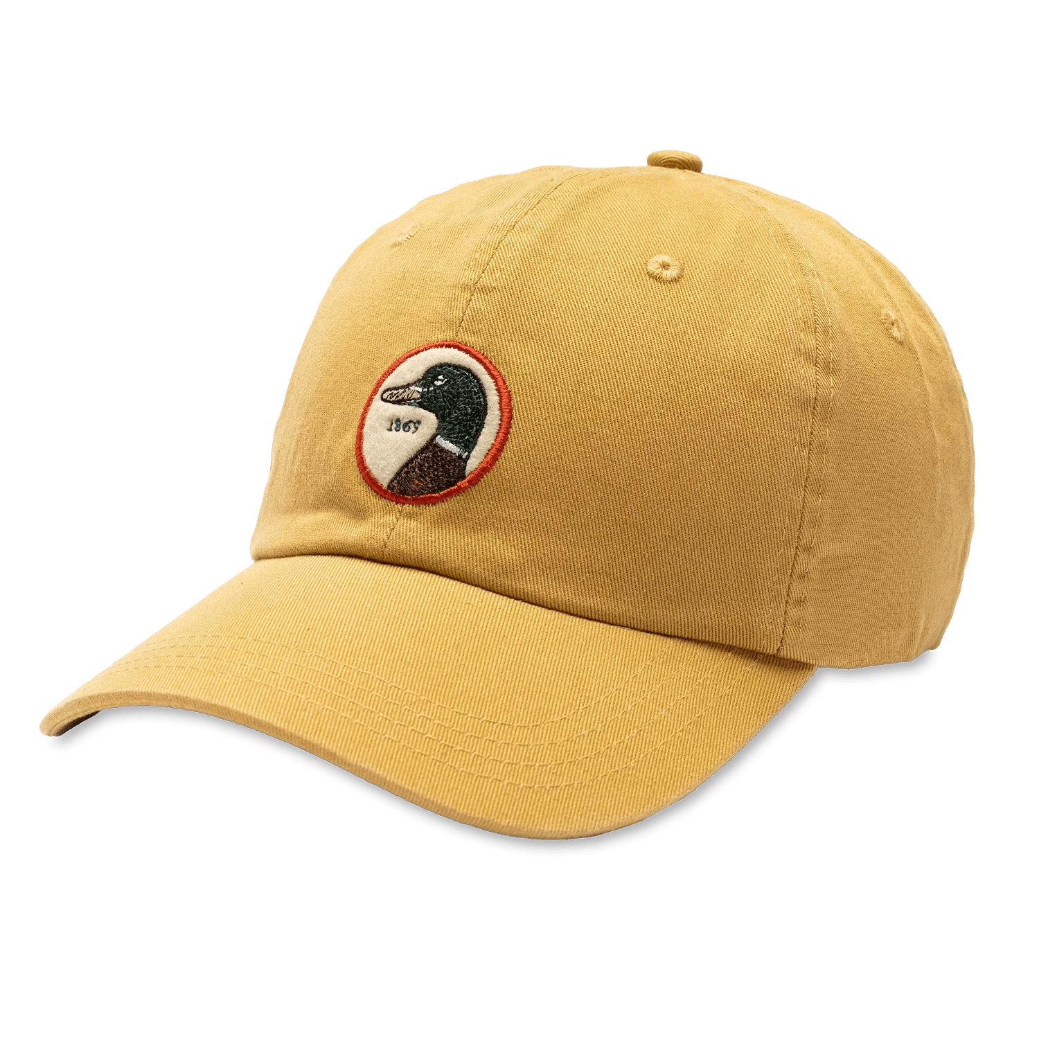 Circle Patch Twill Hat Duck Head - 703 GOLD / OS