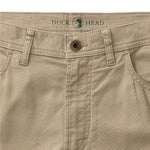 Men’s Classic Fit Pinpoint Canvas Five-Pocket Pant Duck Head