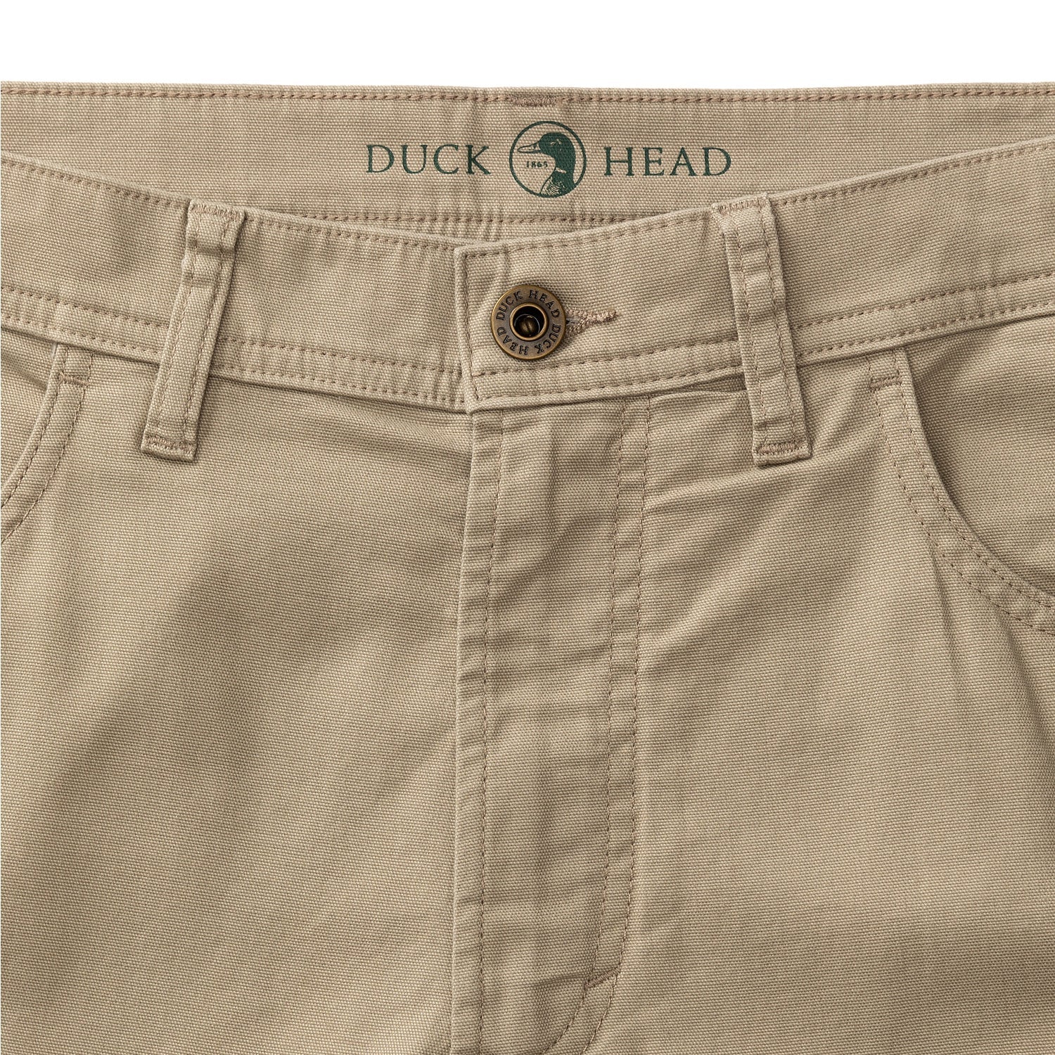 Men’s Classic Fit Pinpoint Canvas Five-Pocket Pant Duck Head