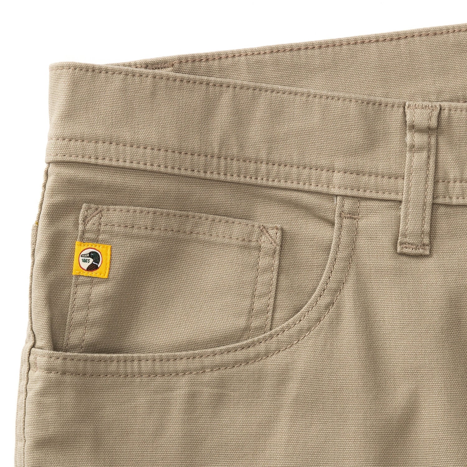 Men’s Classic Fit Pinpoint Canvas Five-Pocket Pant Duck Head